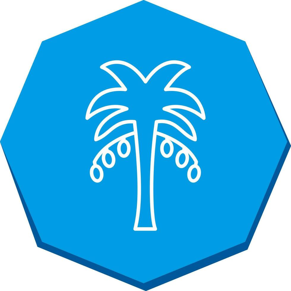 Coconut trees Vector Icon