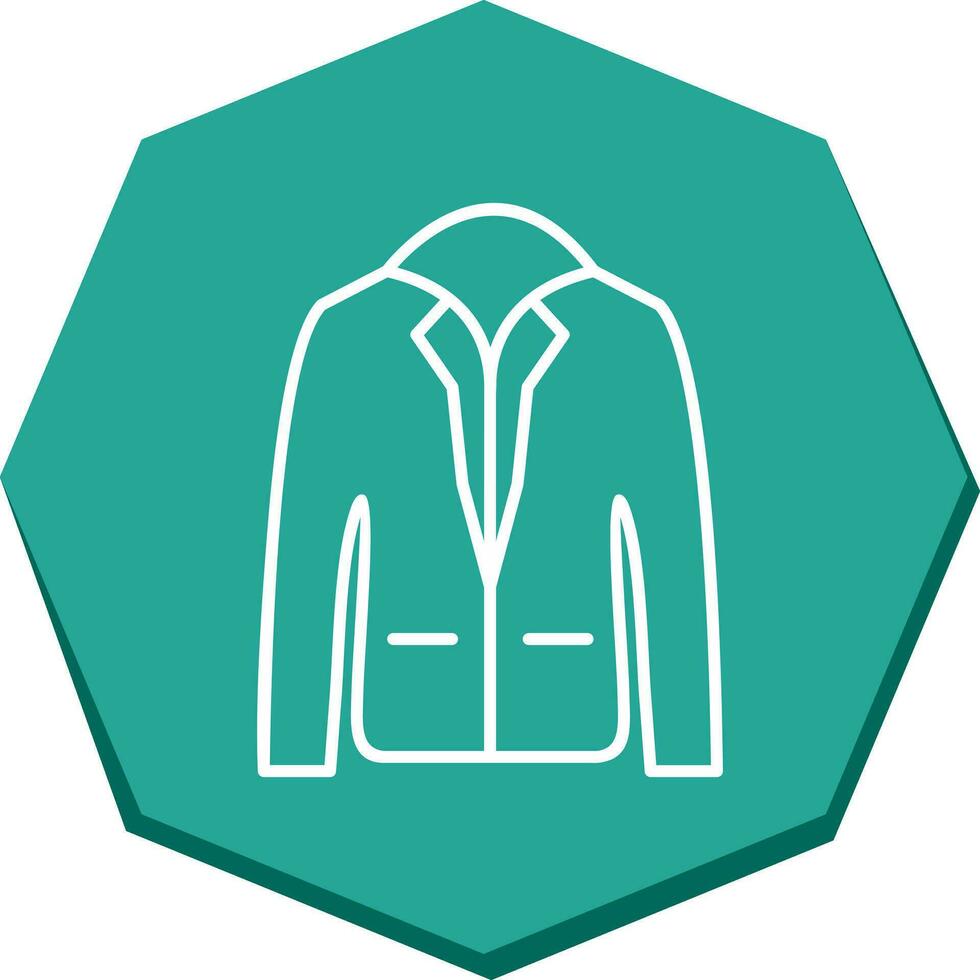 Stylish Jacket Vector Icon