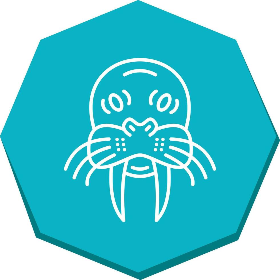 Walrus Vector Icon