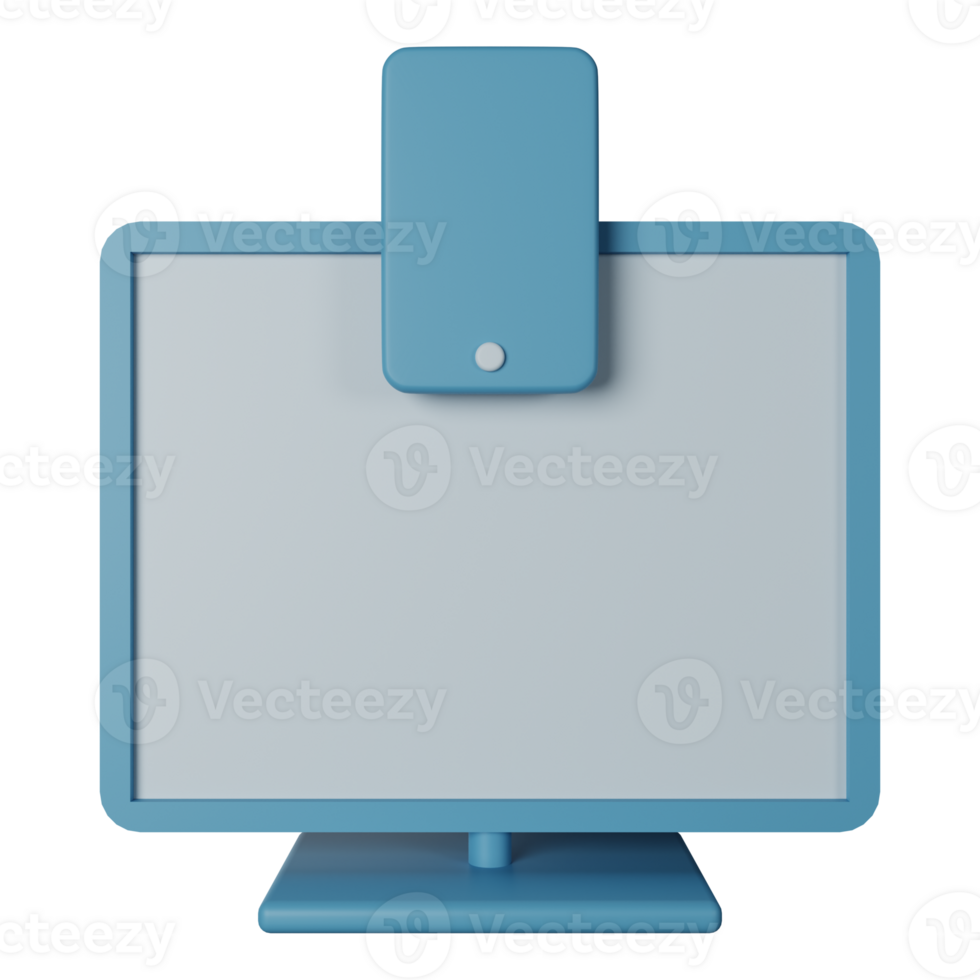 Responsive Design 3D Render Icon Illustration png