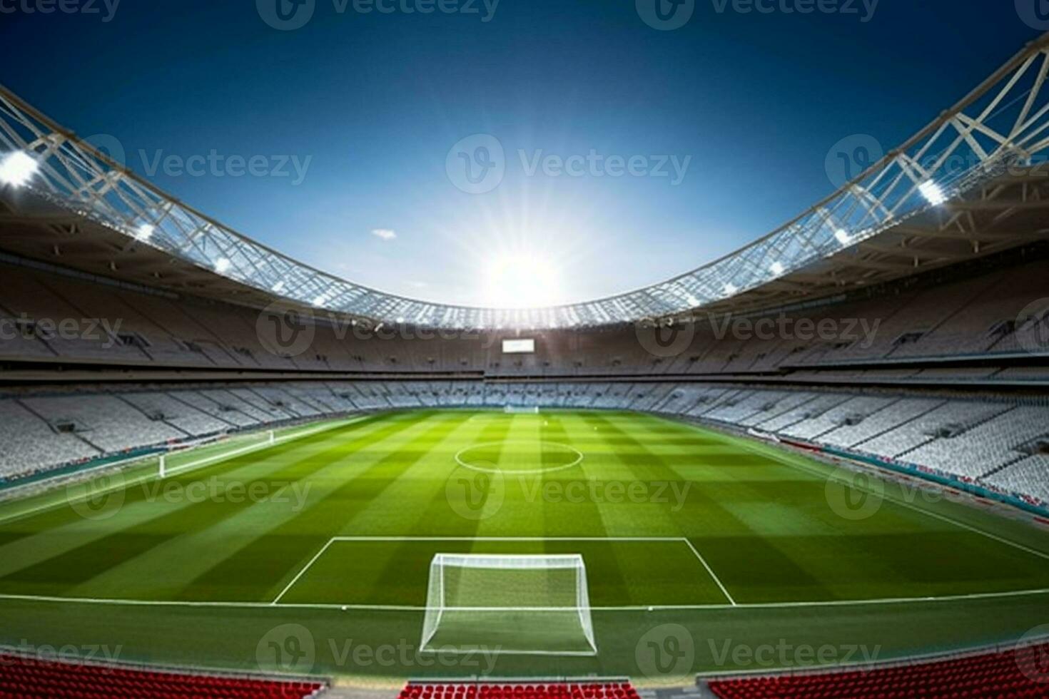 generative AI. The Magnificent Dome A Grand Soccer Stadium with Limitless Capacity photo