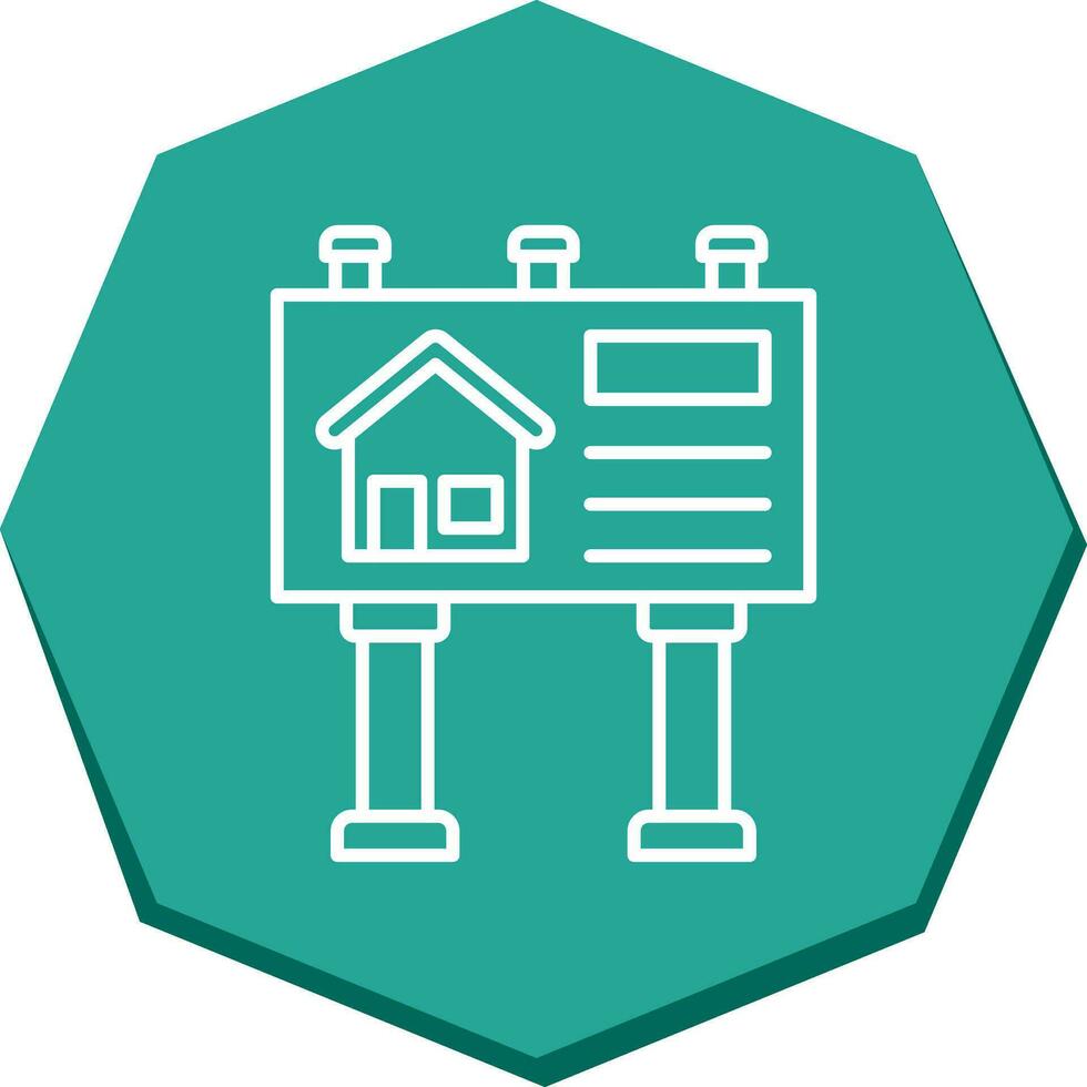 Billboard Vector Icon