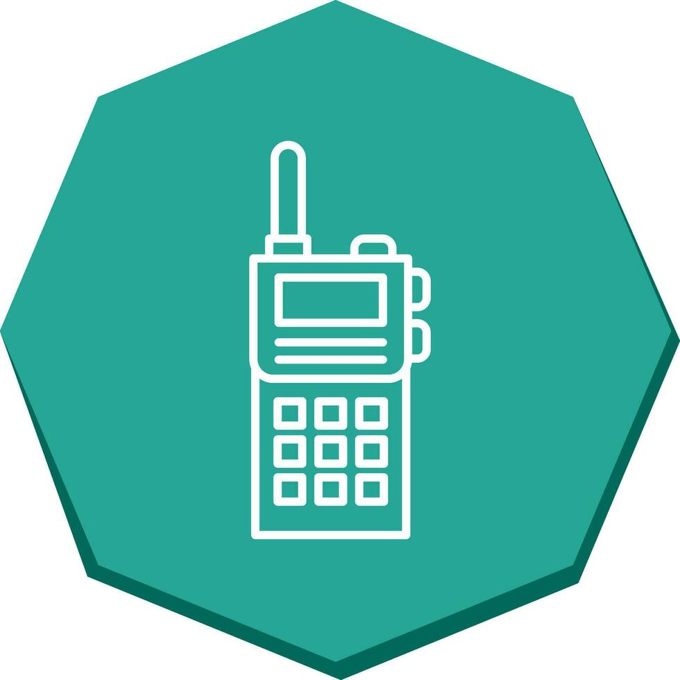 Walkie Talkie Vector Icon