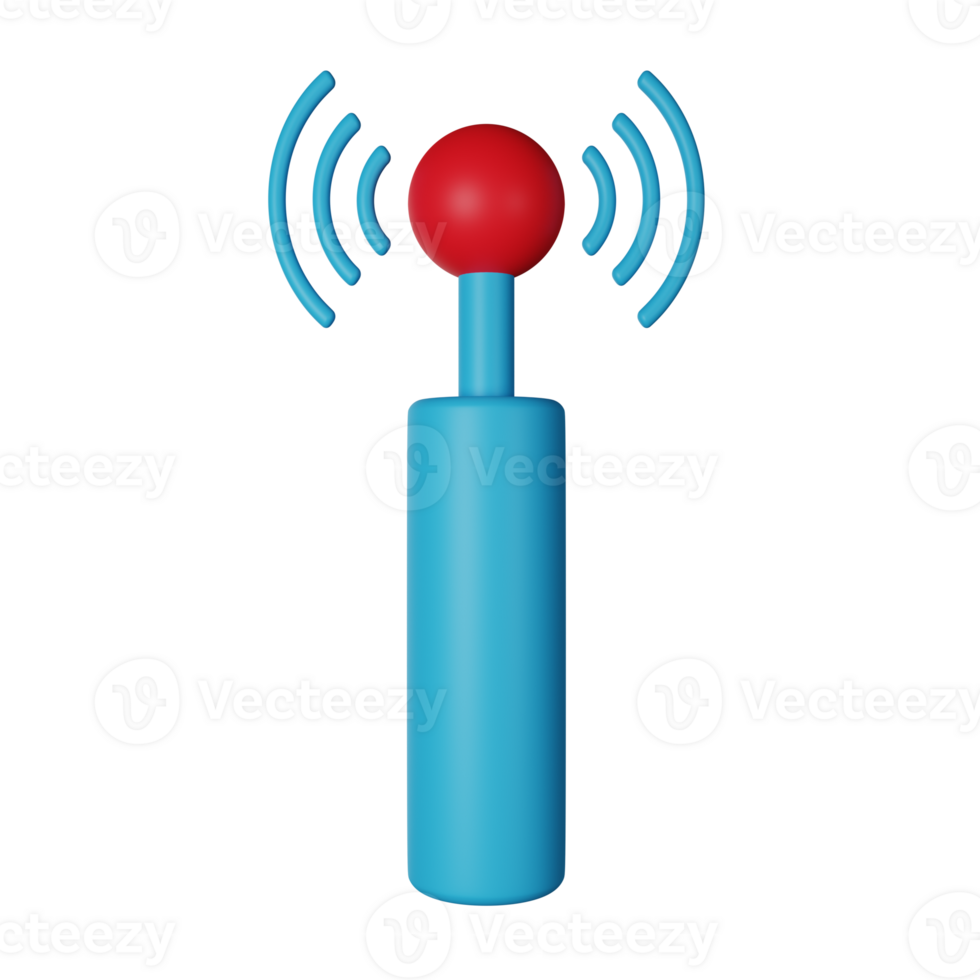 sensor 3d framställa ikon illustration png