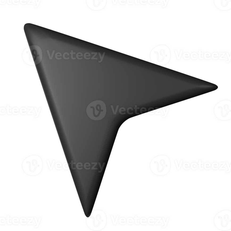 Selection Tool 3D Render Icon Illustration png