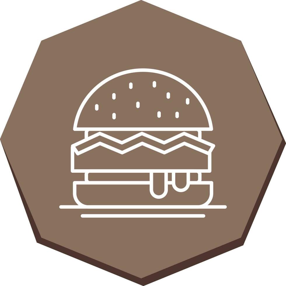 Hamburger Vector Icon