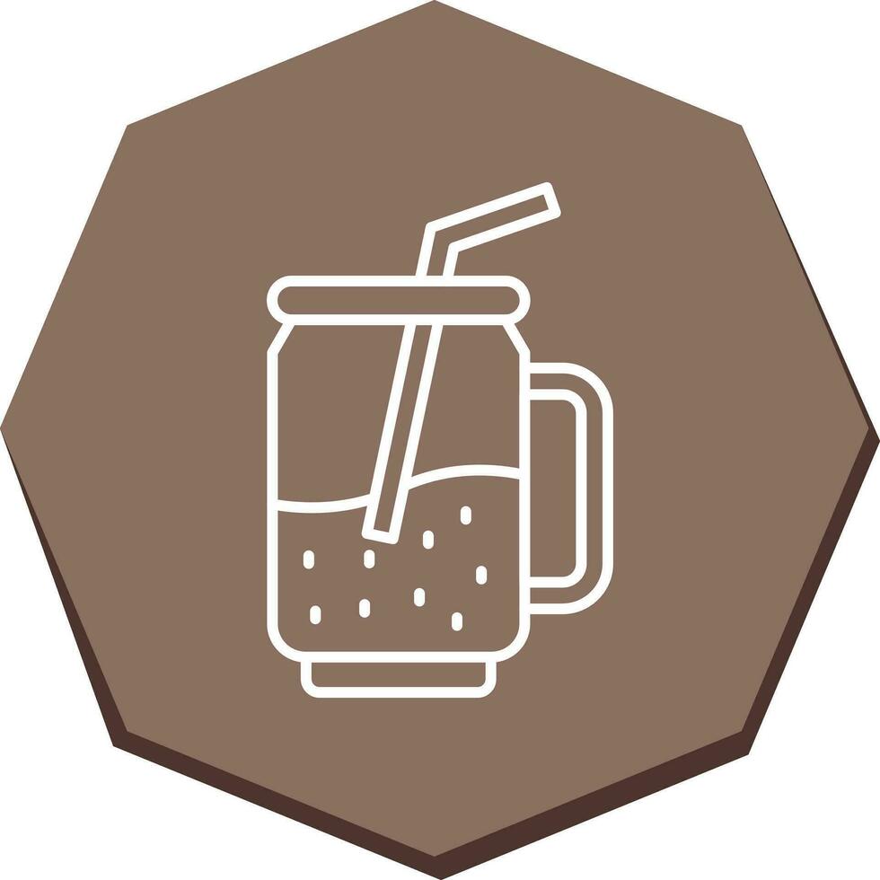 icono de vector de coctel