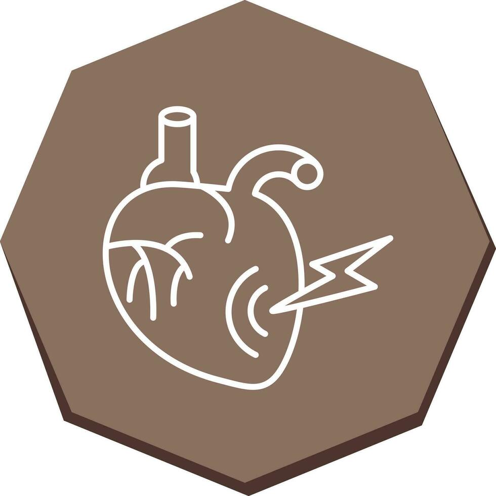 Heart Attack Vector Icon