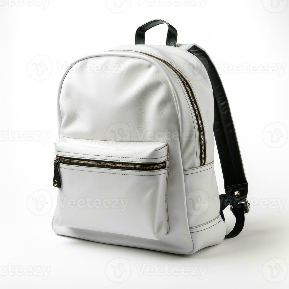 Elegant style bag isolated on white background, for product mockup, decoration, online selling, equipment, social media, advertising etc. Ai's generative image photo