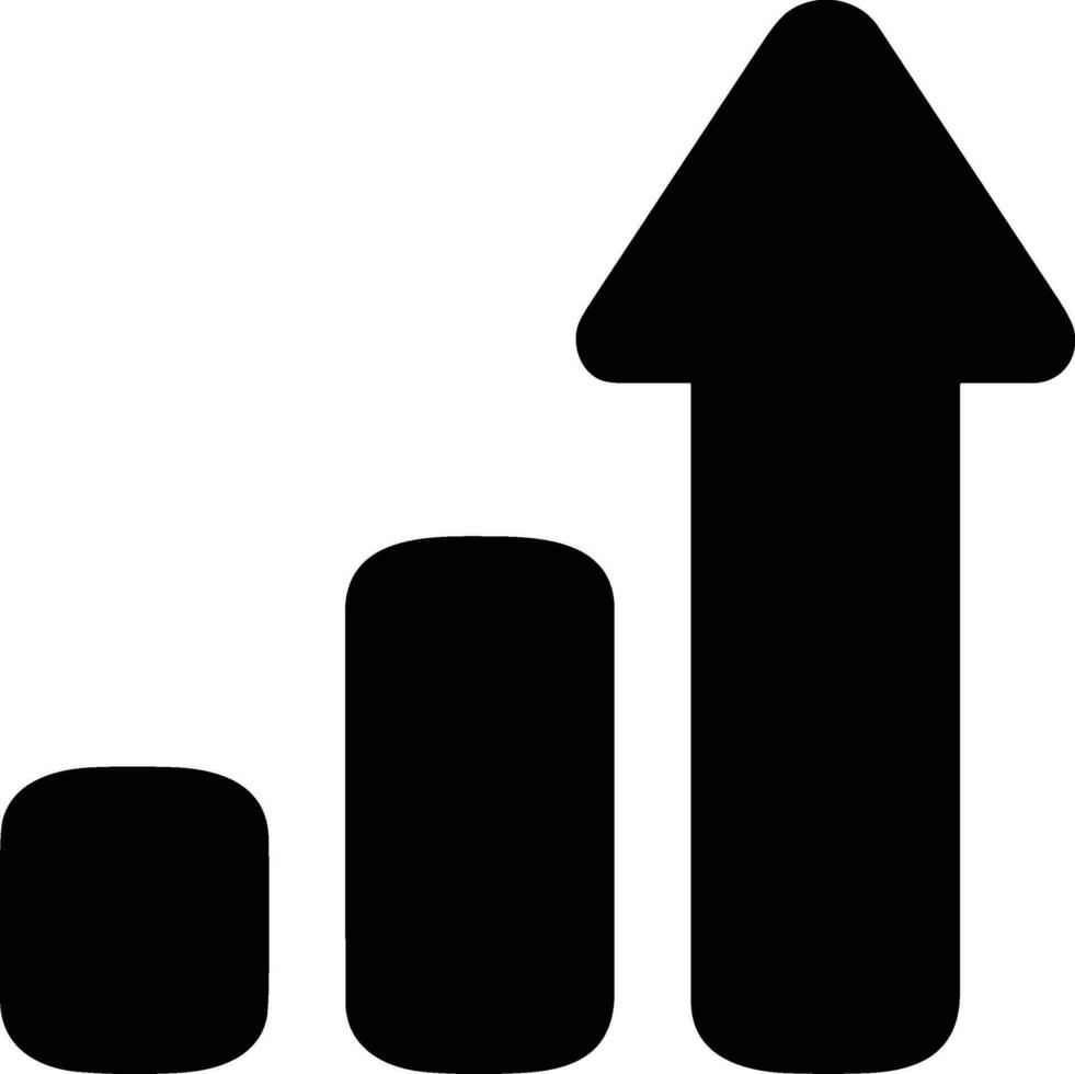 Growth business icon symbol vector image. Illustration of the progress outline infographic strategy  development design image