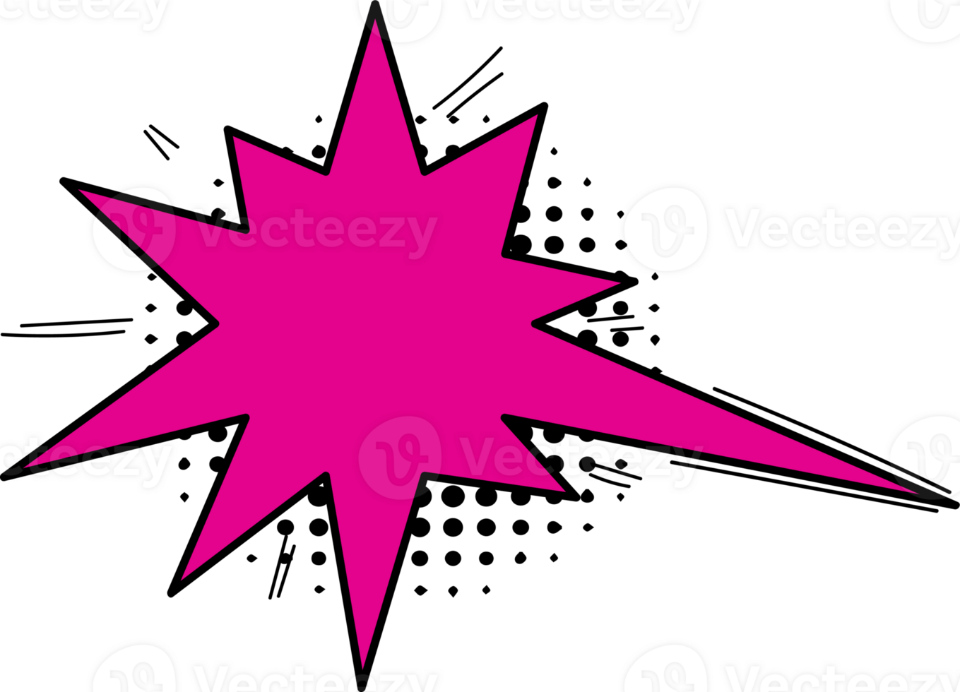 Bubbles for speech design, Transparent background. png