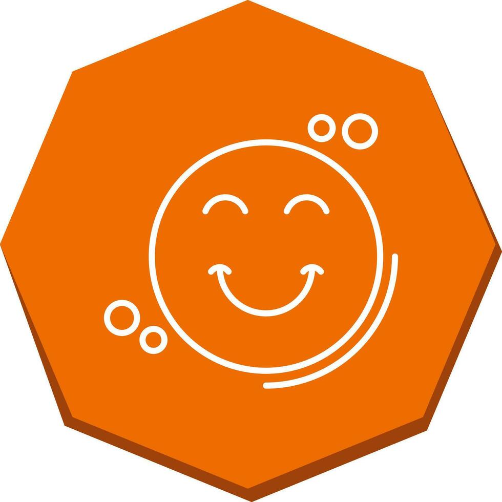 icono de vector de sonrisa