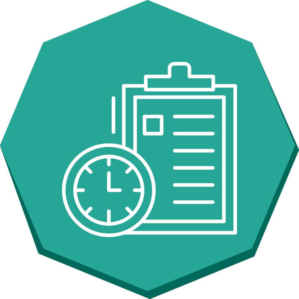 Time Management Vector Icon