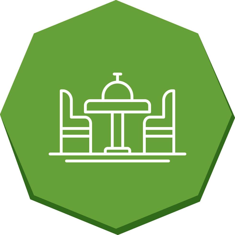 Dinning Table Vector Icon