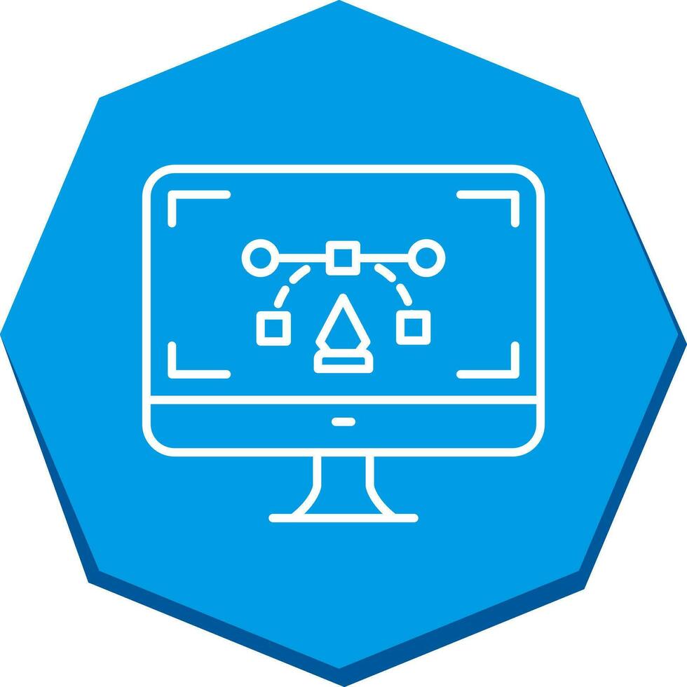 Desktop Vector Icon