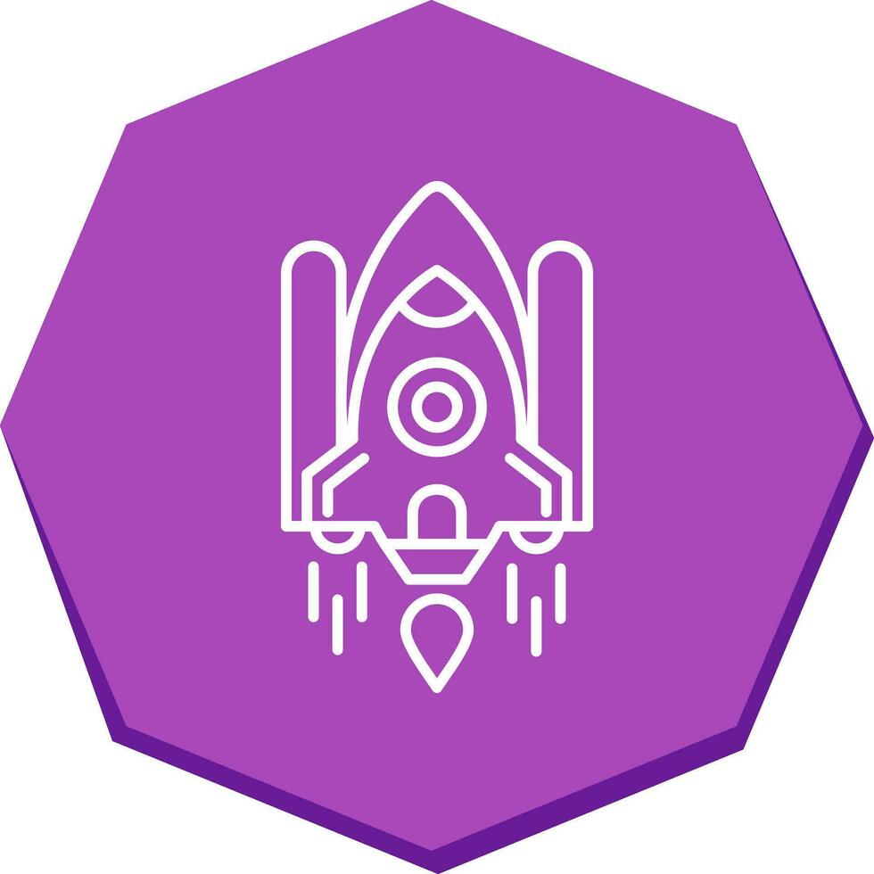 Space Shuttle Vector Icon