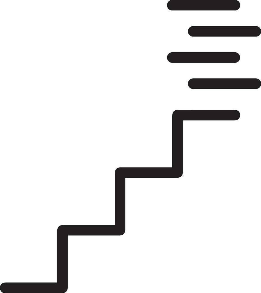 Growth business icon symbol vector image. Illustration of the progress outline infographic strategy  development design image