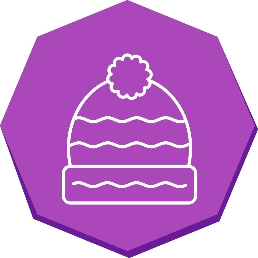 Winter Hat Vector Icon