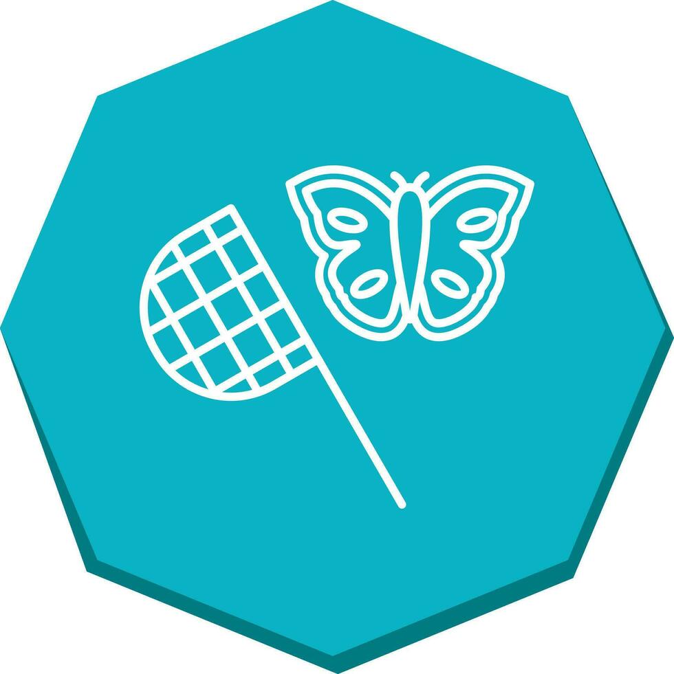 Butterfly Catcher Vector Icon