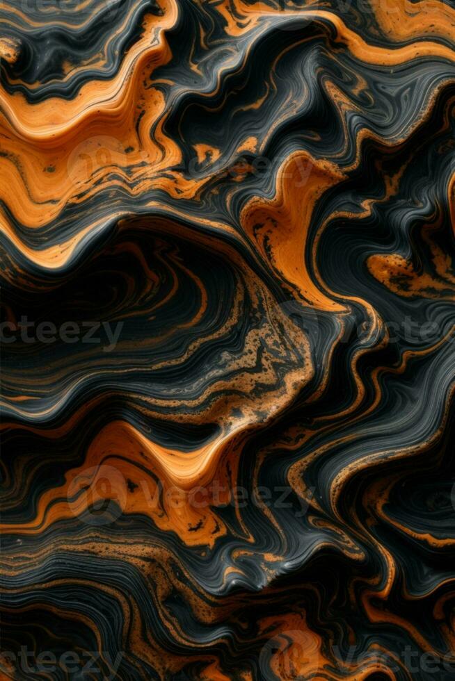 Natural black marble texture for skin tile wallpaper luxurious background, for design art work. Stone ceramic art wall interiors backdrop design. Marble with high resolution. AI generated photo