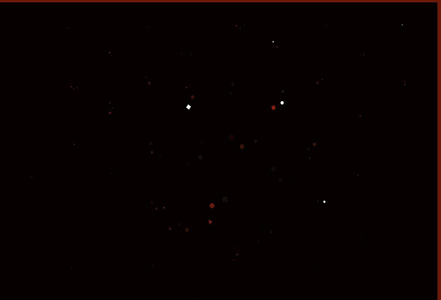 Light Red vector texture in poly style with circles, cubes.