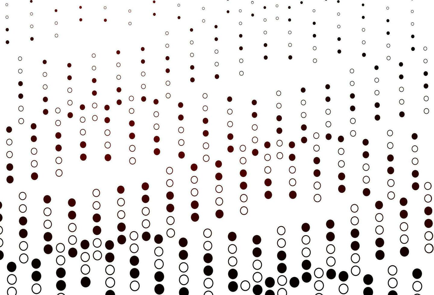 Light Red vector template with circles.