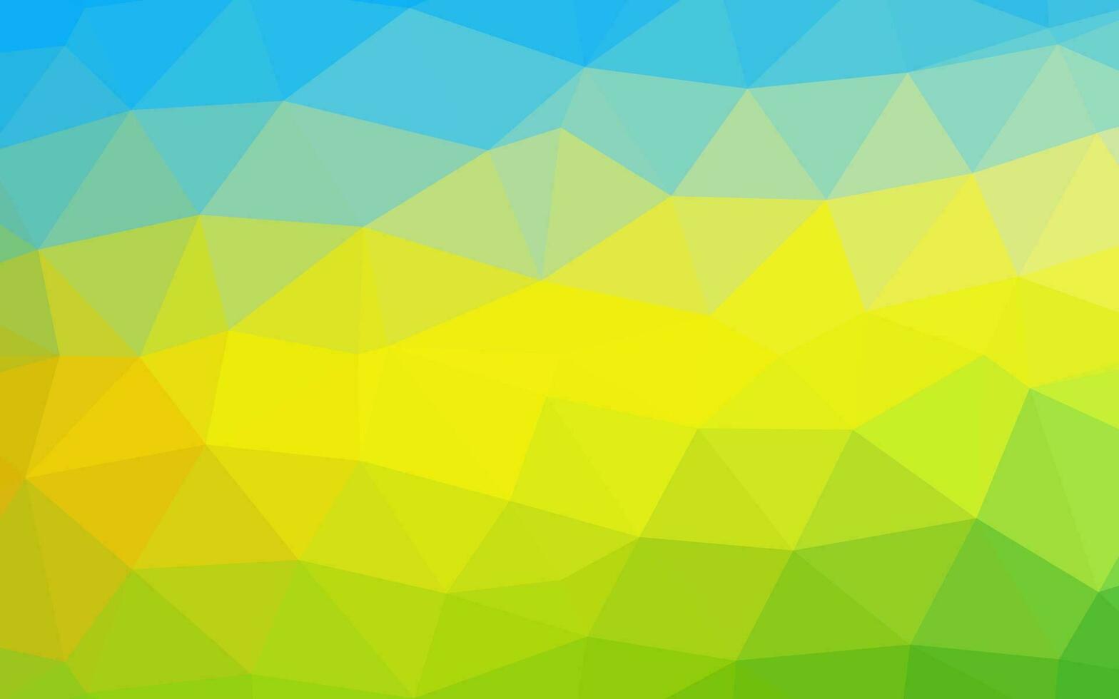 Fondo de mosaico abstracto de vector azul claro, amarillo.