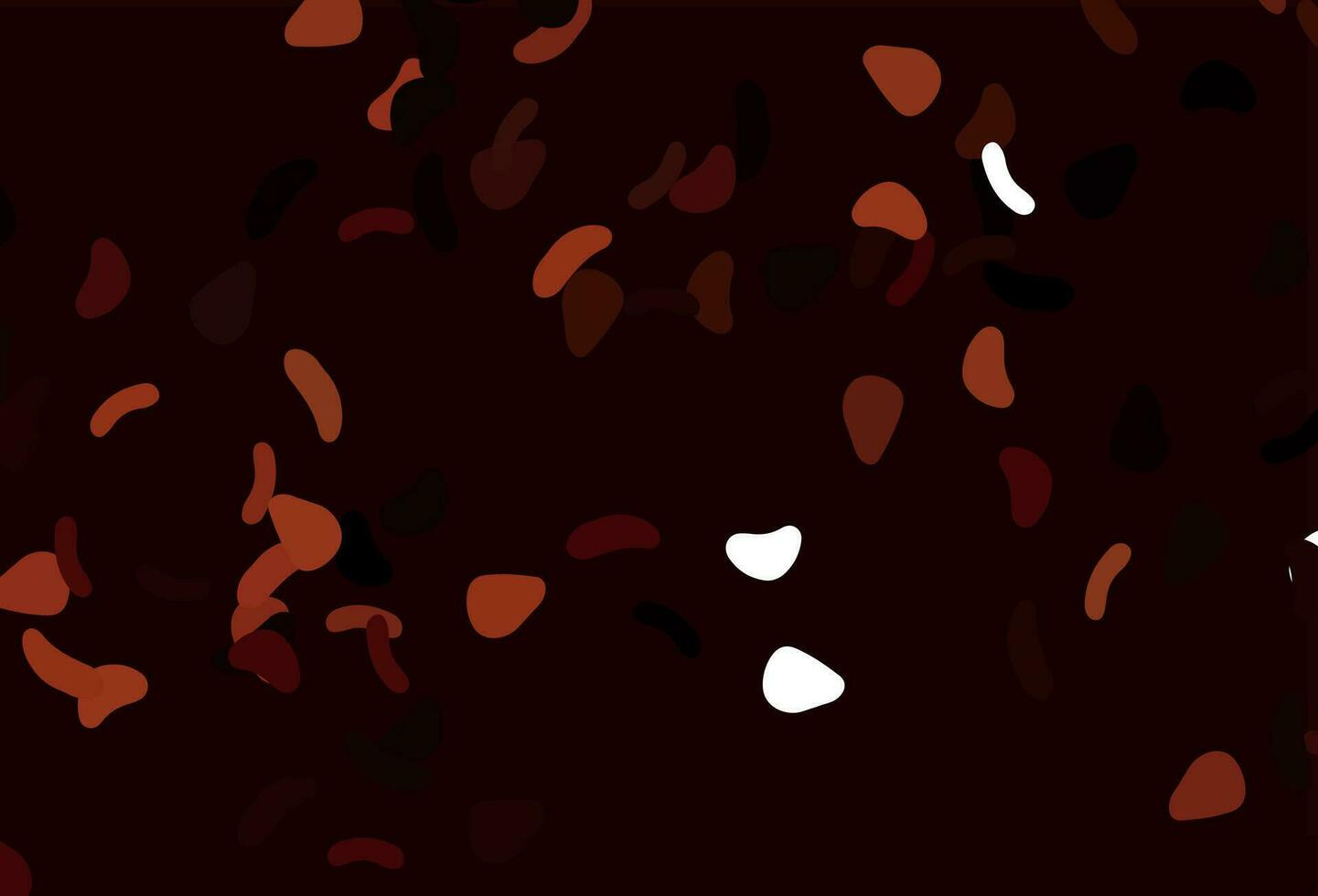 Light Red vector background with abstract forms.