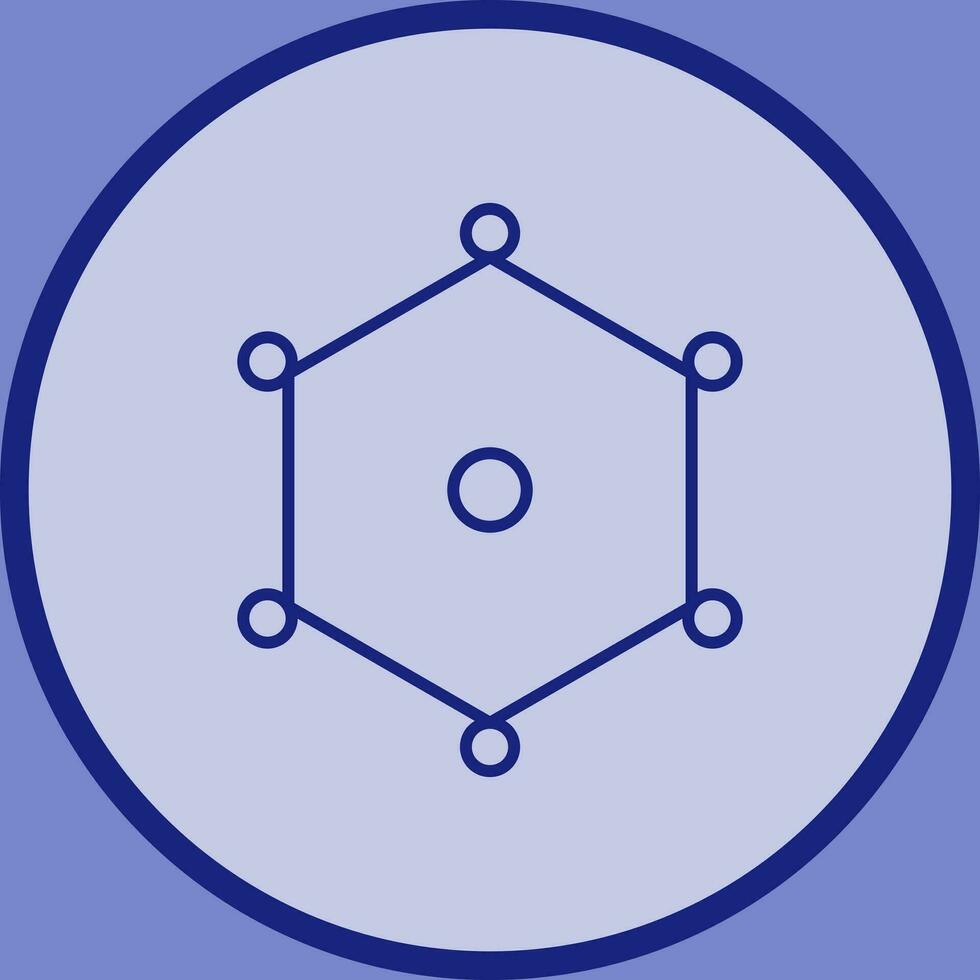 Unique Nodes Vector Icon