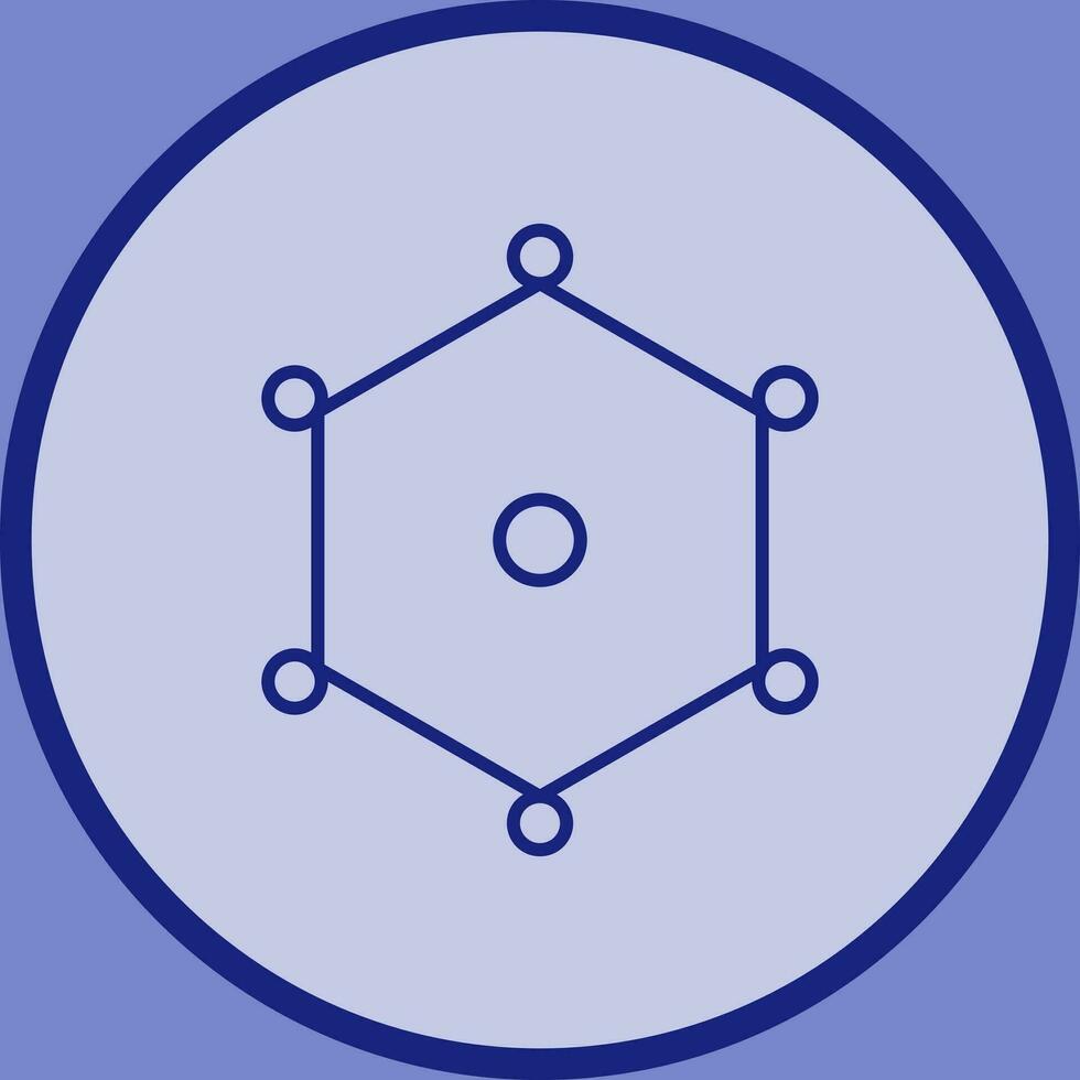 Unique Nodes Vector Icon