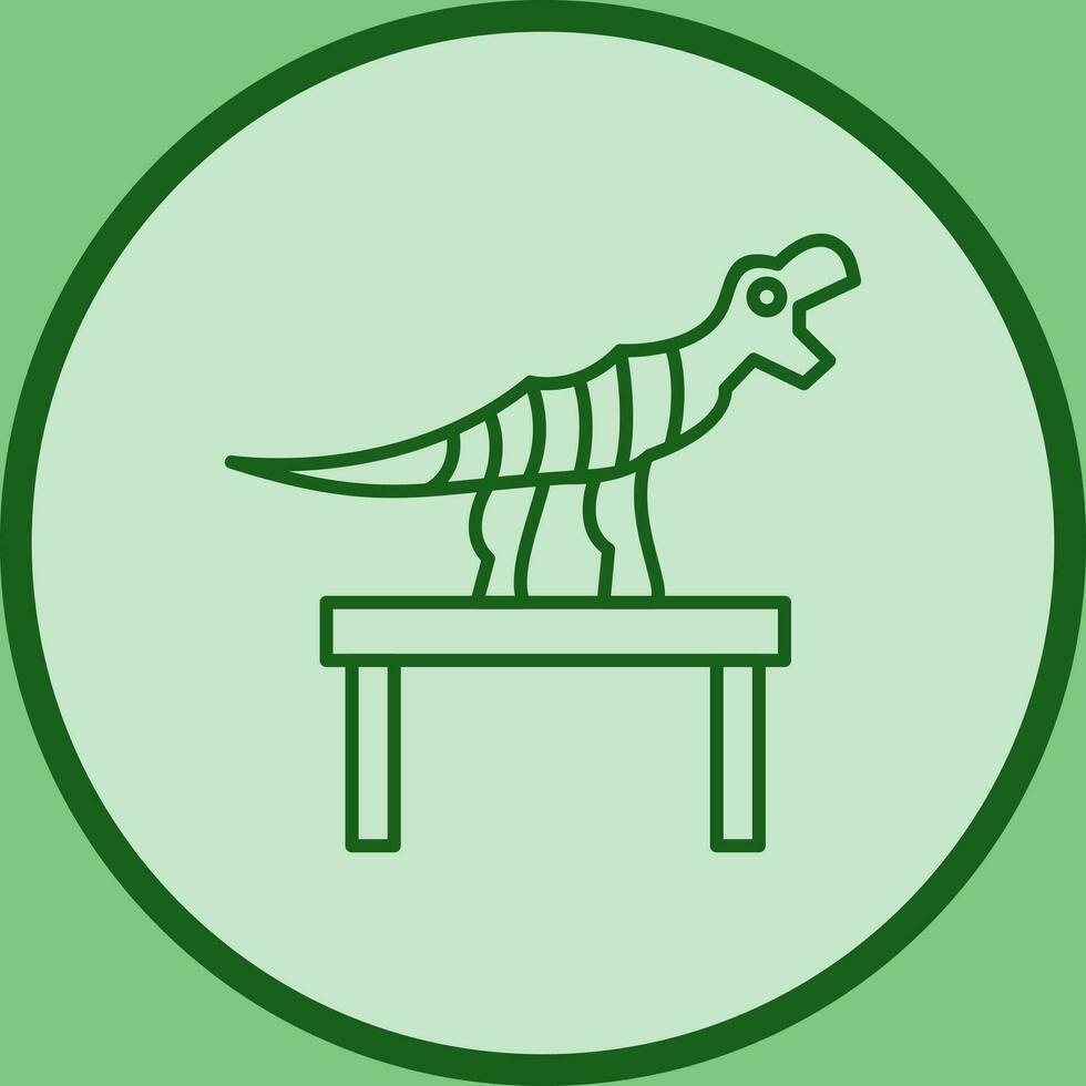 Bones Exhibit Vector Icon
