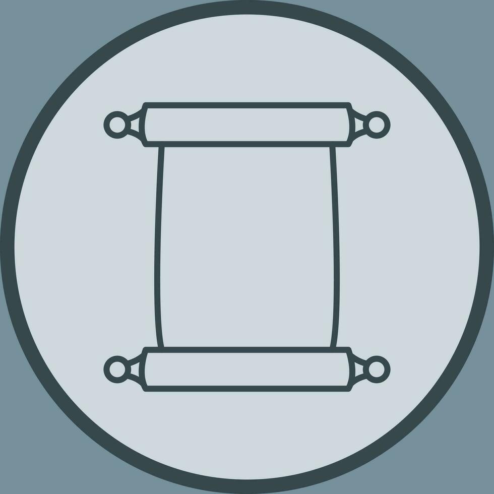 Scroll of Paper Vector Icon