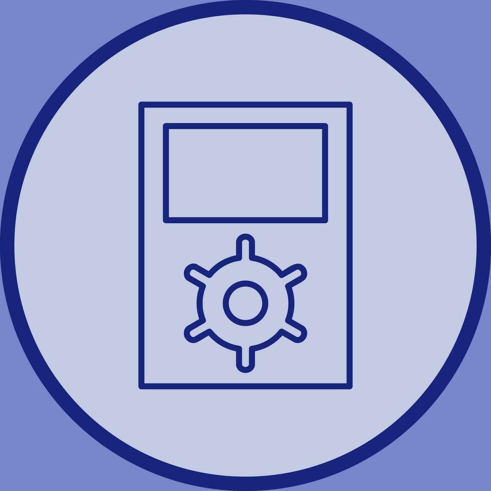 Unique Portfolio Management Vector Icon