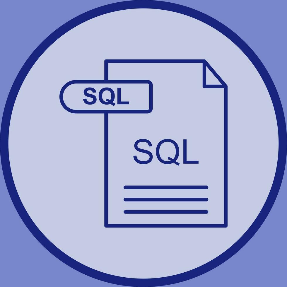 SQL Vector Icon 29209900 Vector Art at Vecteezy