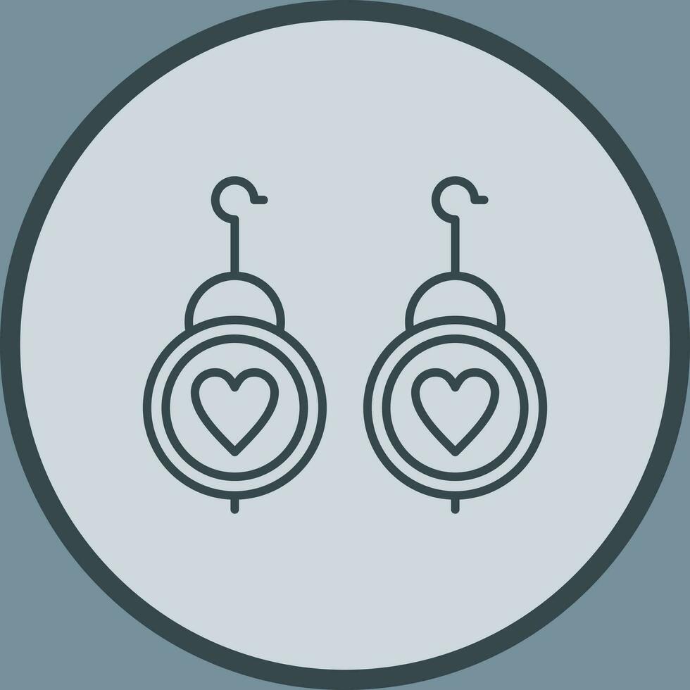 Earrings Vector Icon