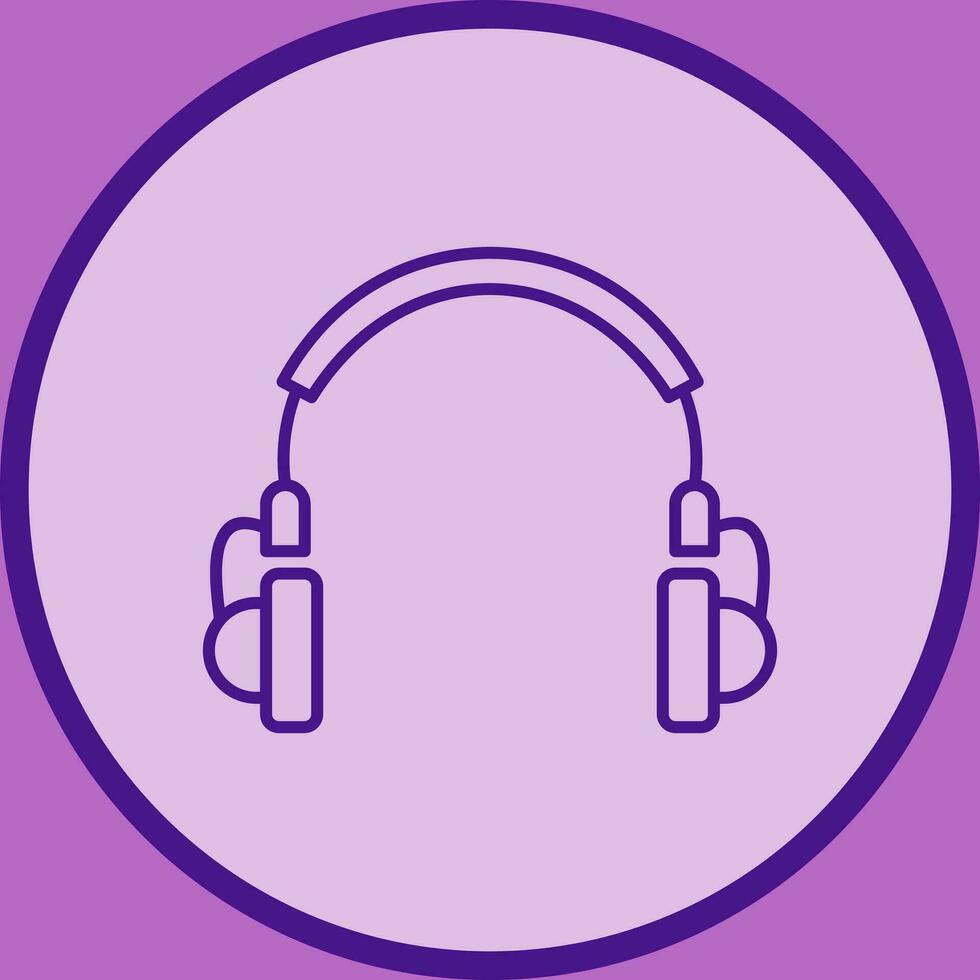 Unique Headphones Vector Icon