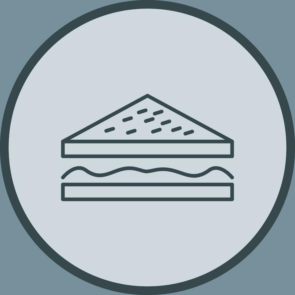 Unique Sandwich Vector Icon