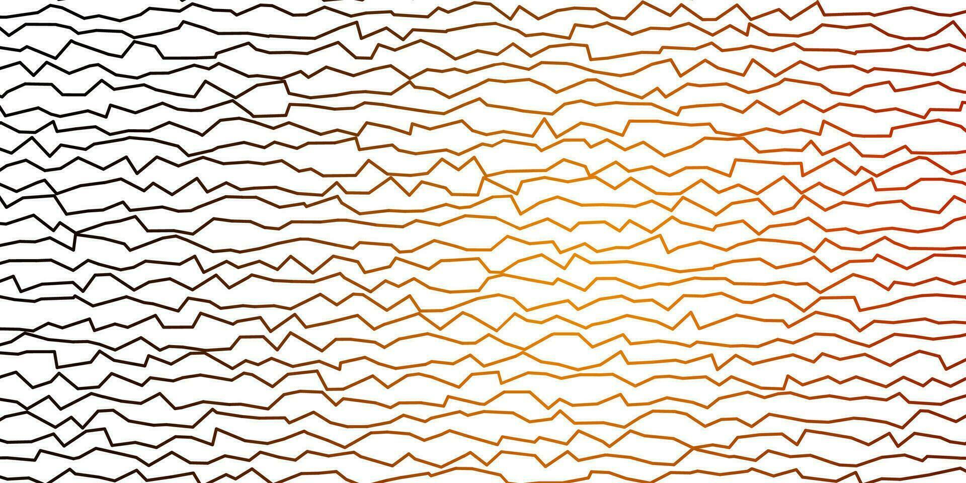 Dark Orange vector template with lines.