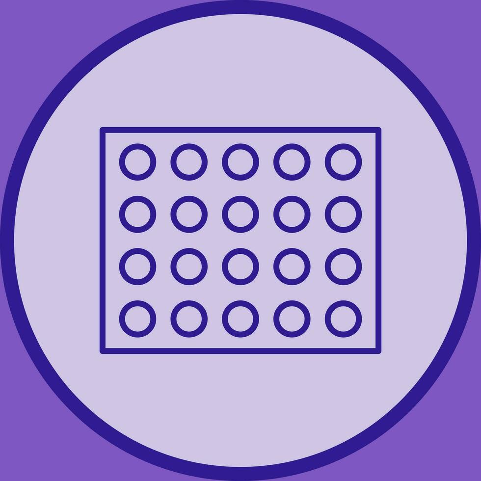 Colored Palette Vector Icon