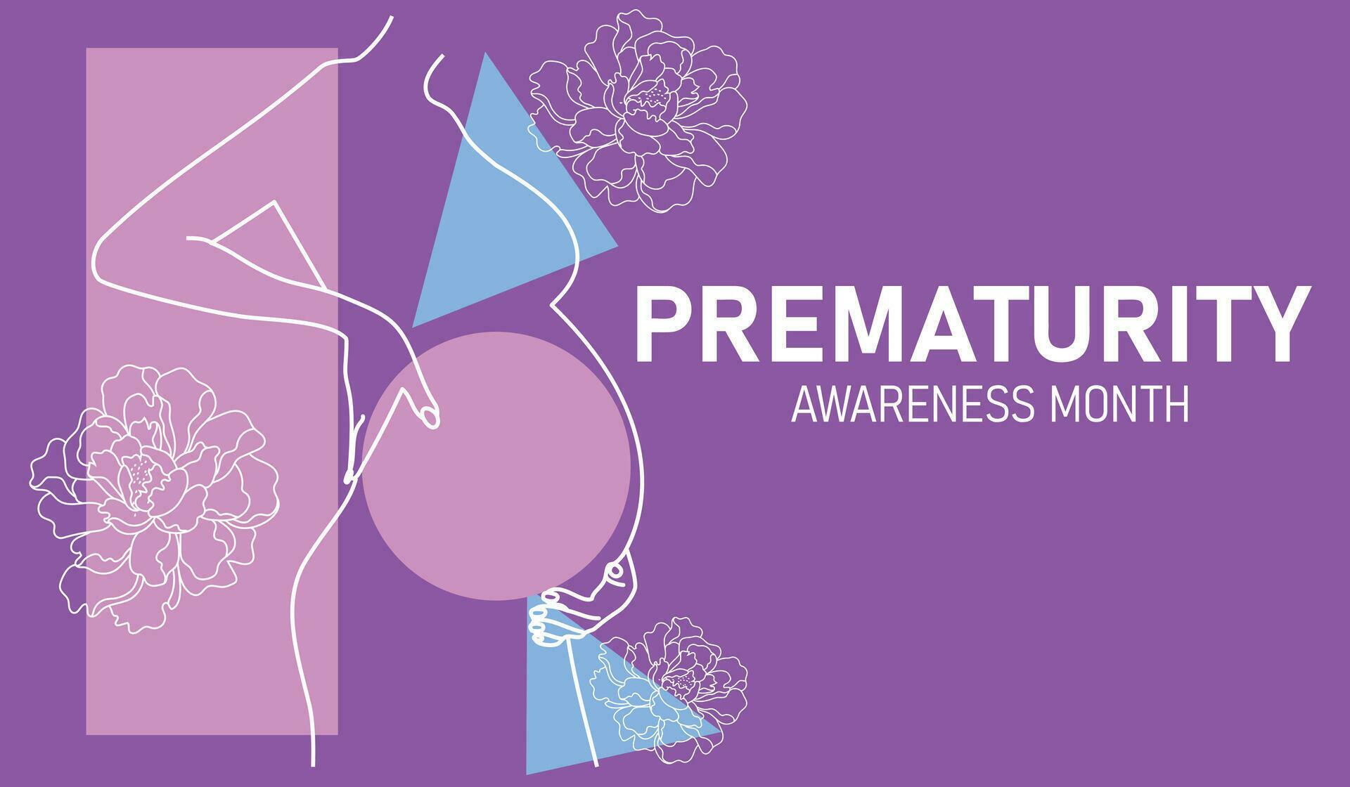 Prematurity awareness month 29210644 Vector Art at Vecteezy