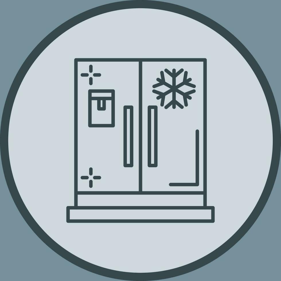 Fridge Vector Icon