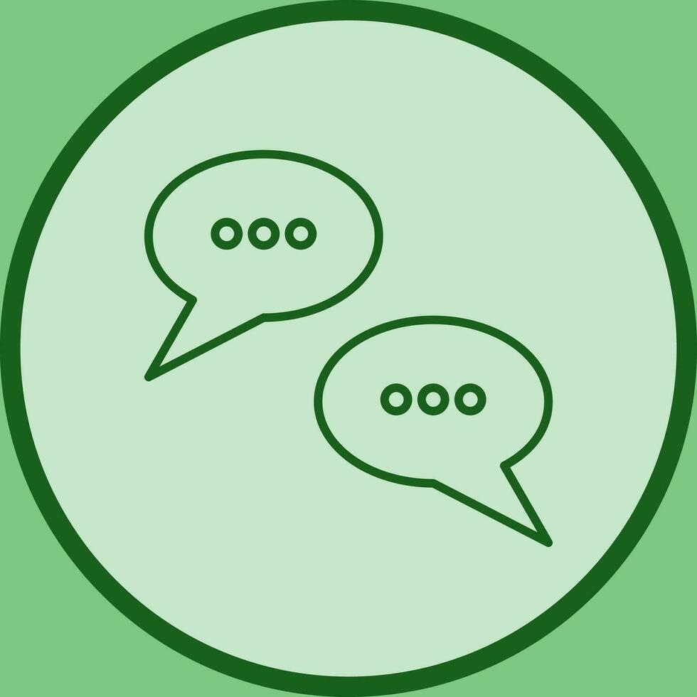 Conversation Bubbles Vector Icon