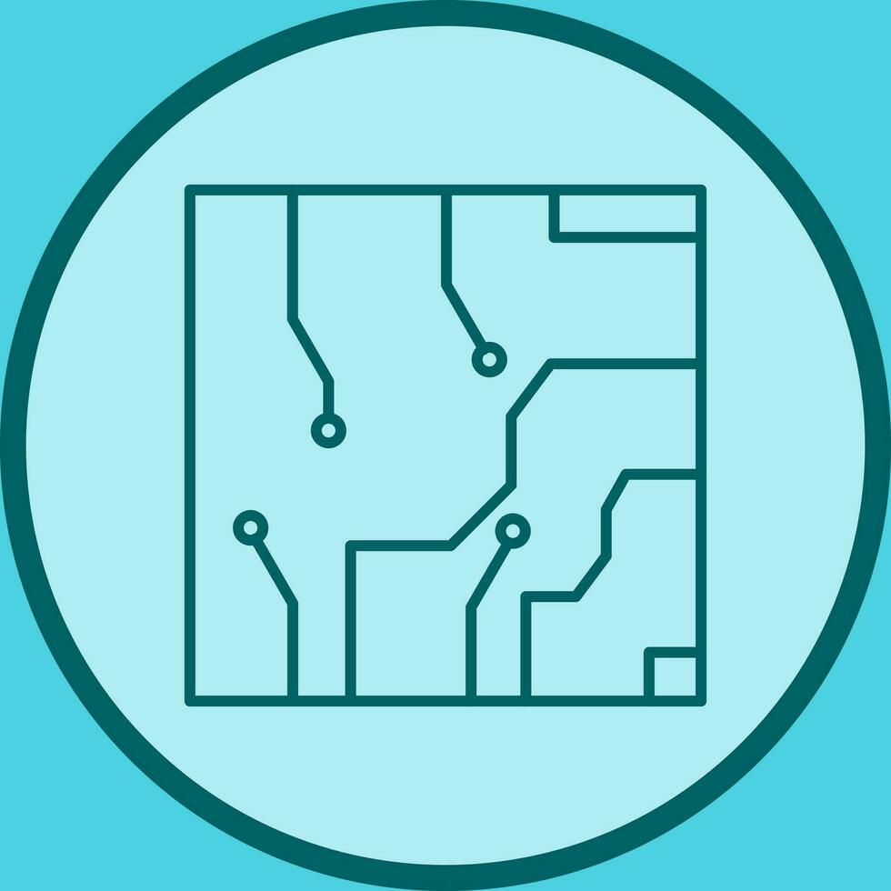 Electrical circuit Vector Icon