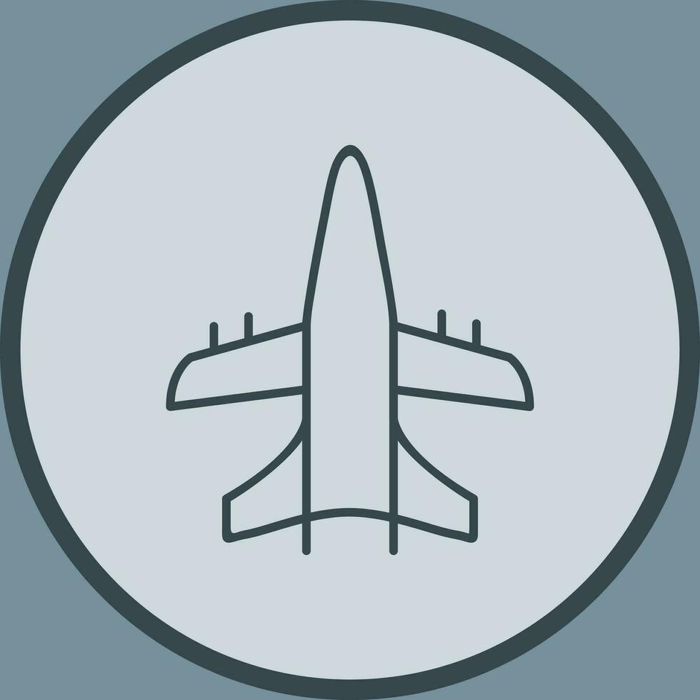 Military Plane Vector Icon