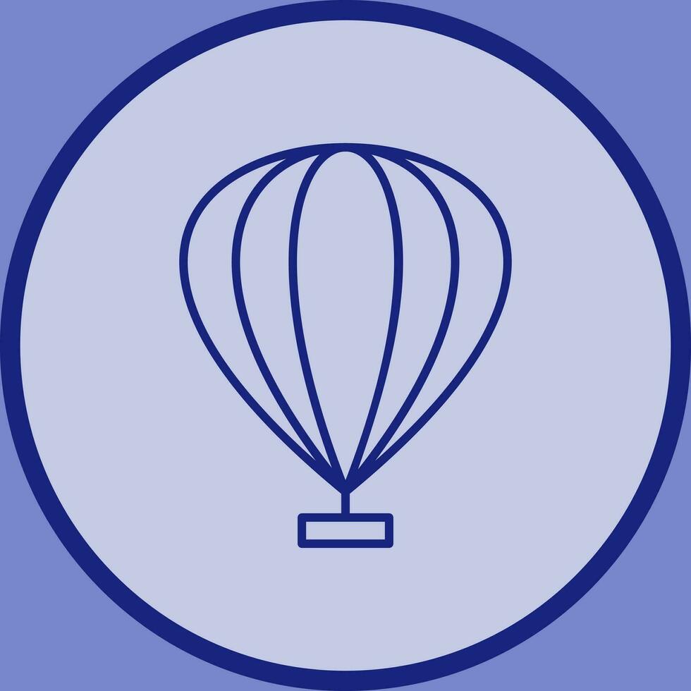 Hot Air Balloon Vector Icon