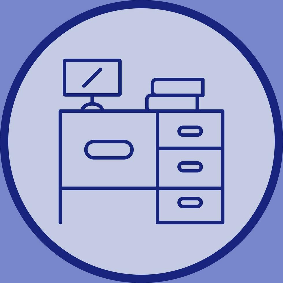 Desk Vector Icon