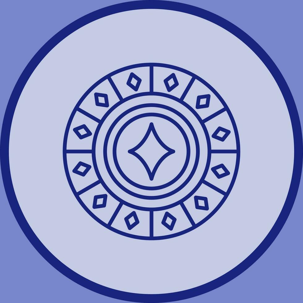 Diamond Chip Vector Icon