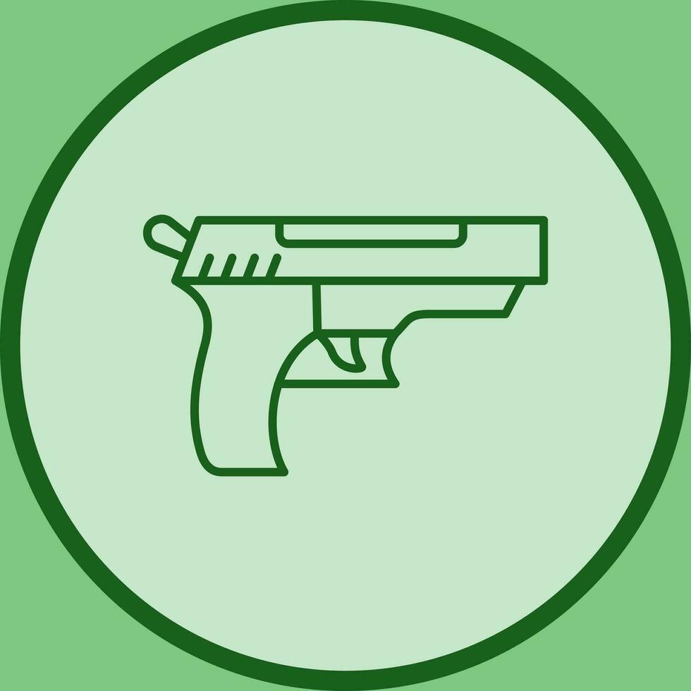 icono de vector de pistola