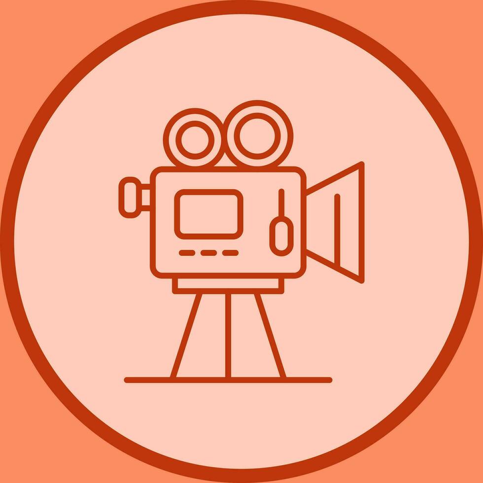 Movie camera Vector Icon