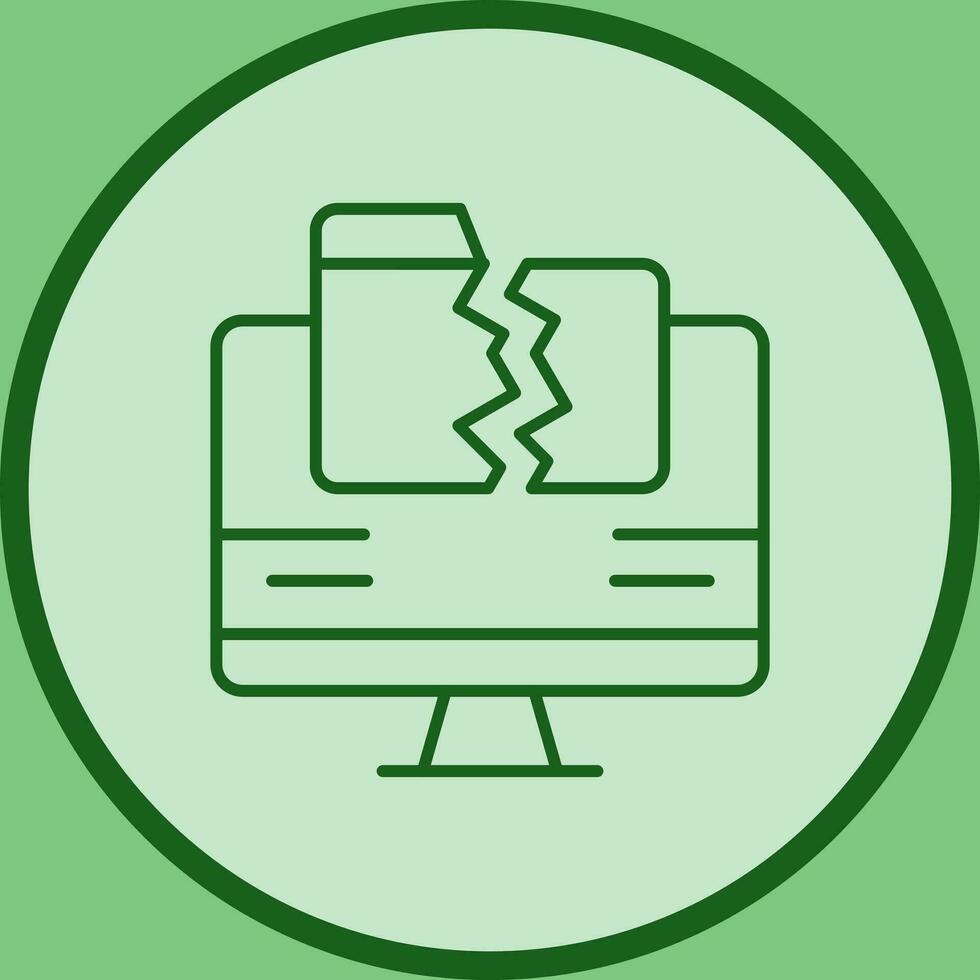 Data Loss Vector Icon
